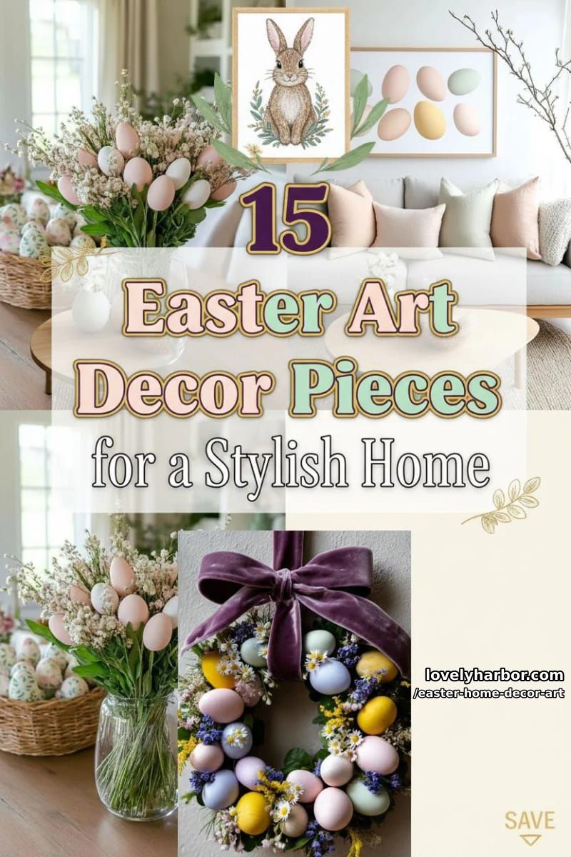 15 Easter Home Decor Art Ideas That Add A Creative Touch 47 easter home decor art - Collage 46