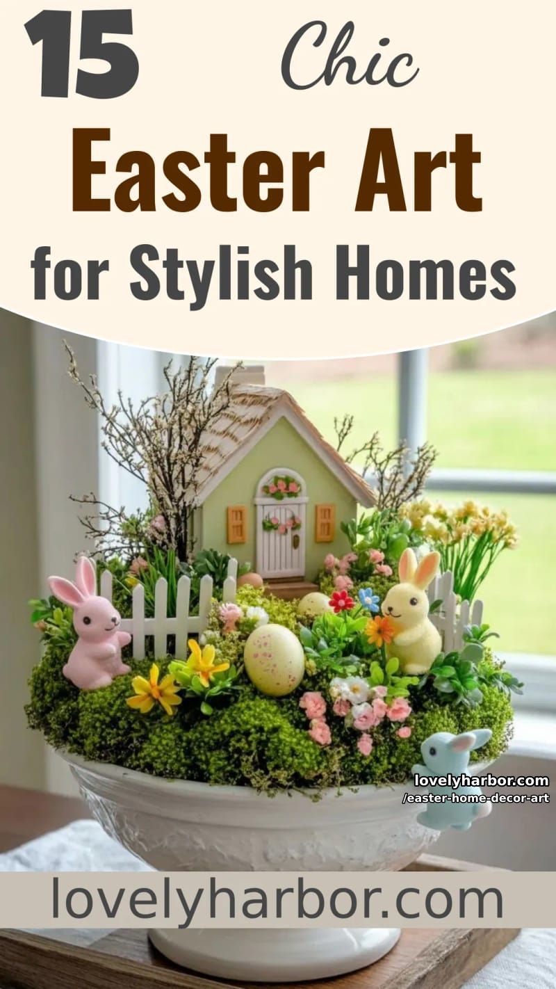 15 Easter Home Decor Art Ideas That Add A Creative Touch 49 easter home decor art - Collage 48