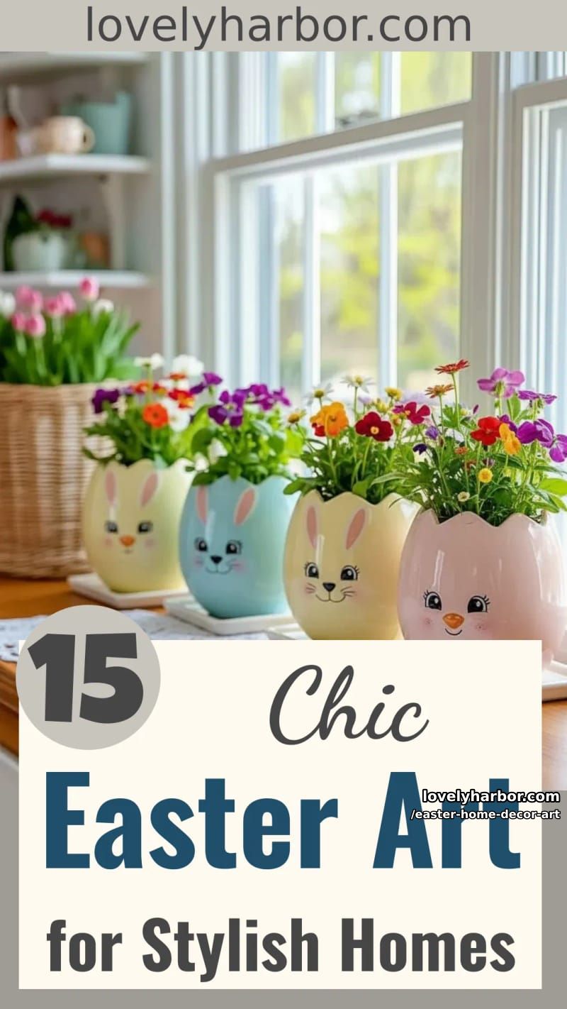 15 Easter Home Decor Art Ideas That Add A Creative Touch 50 easter home decor art - Collage 49