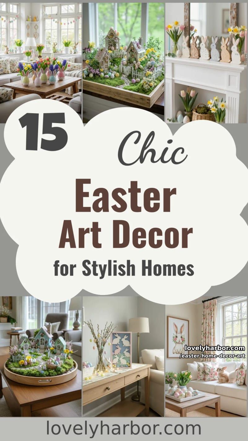 15 Easter Home Decor Art Ideas That Add A Creative Touch 54 easter home decor art - Collage 53