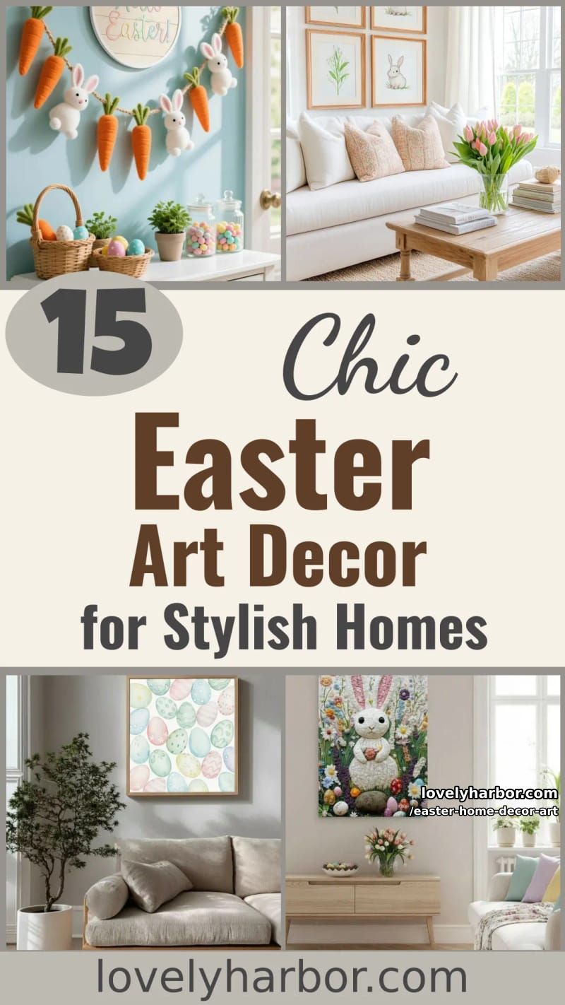 15 Easter Home Decor Art Ideas That Add A Creative Touch 57 easter home decor art - Collage 56