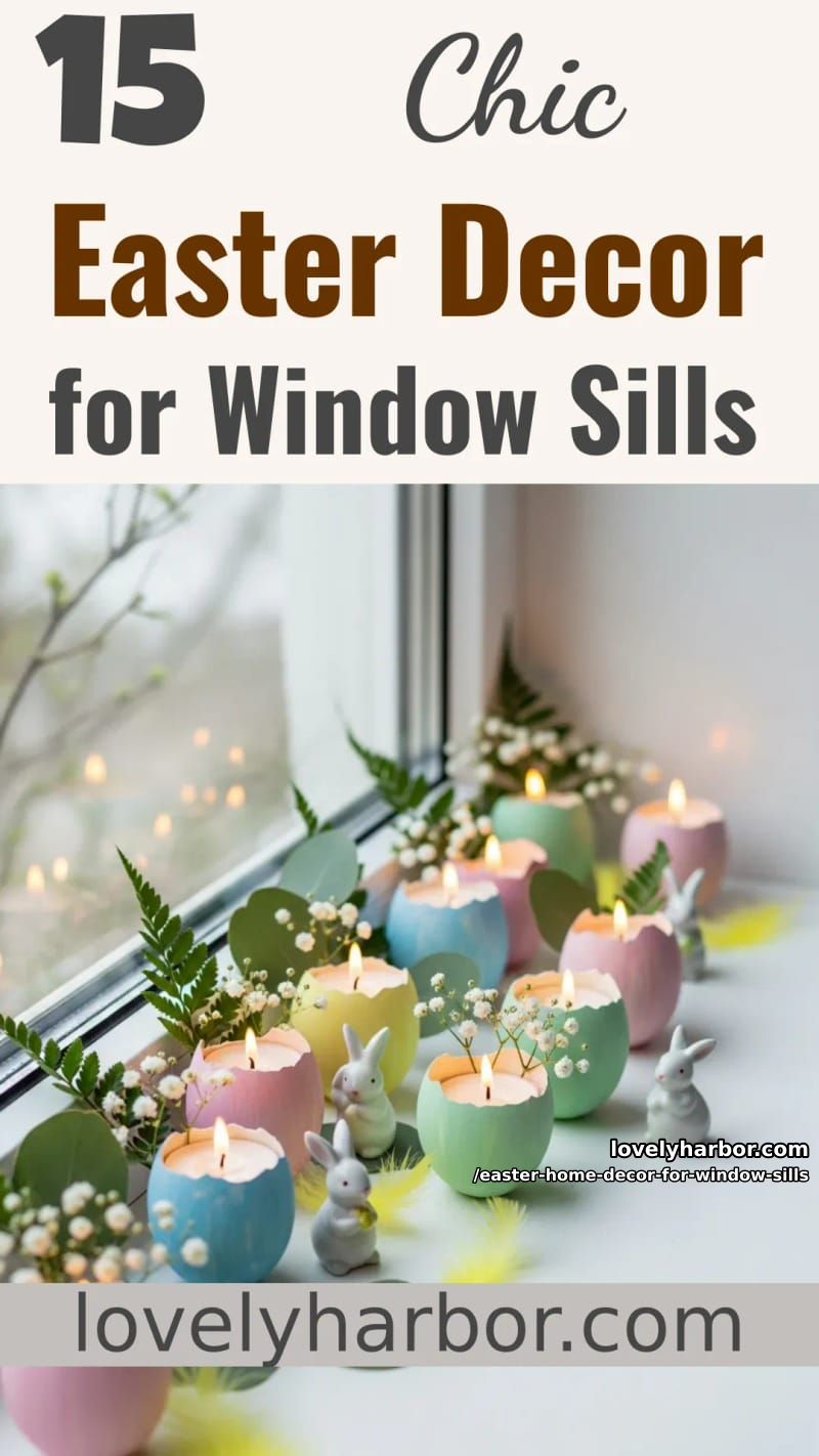 15 Easter Home Decor for Window Sills That Feels Fresh and Festive 44 easter home decor for window sills - Collage 43