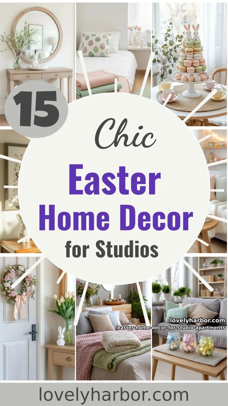 15 Easter Home Decor For Studio Apartments That Makes Small Spaces Bloom 47 enjoy decorating with these easter home decor ideas for studio apartments 46