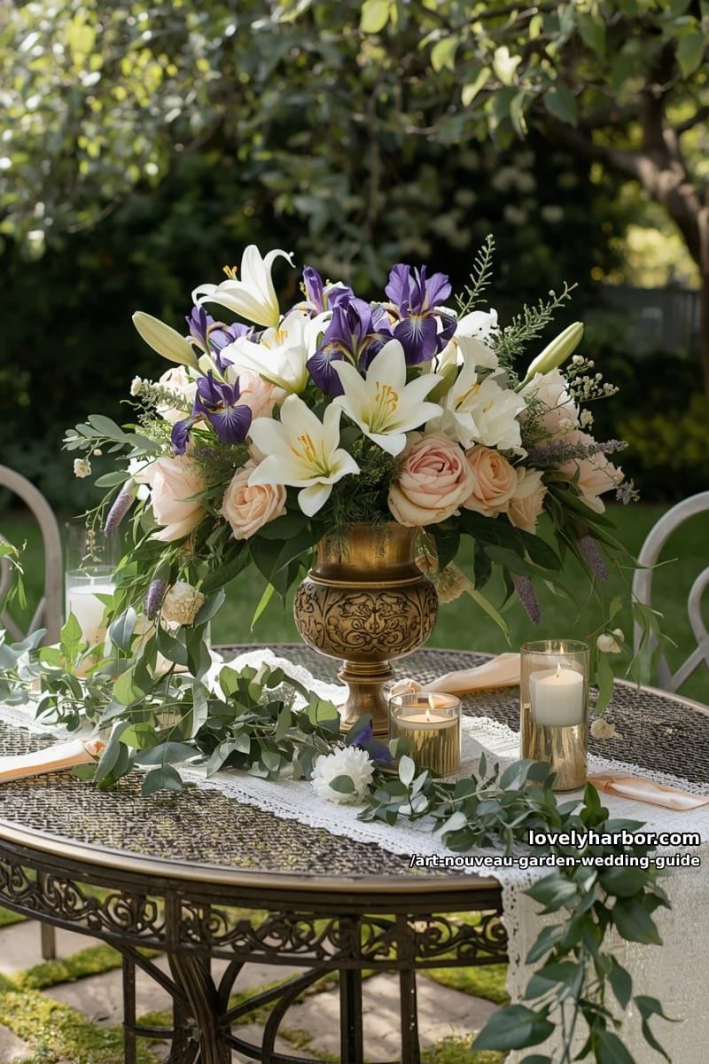 The Ultimate Art Nouveau Garden Wedding Guide: Timeless Romance Meets Nature 11 flower choices that reflect the era 1