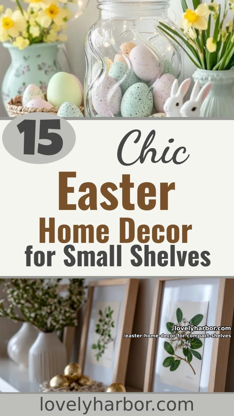 15 Easter Home Decor For Compact Shelves That Makes Small Displays Pop 43 have fun this easter with homemade decor for compact shelves 42