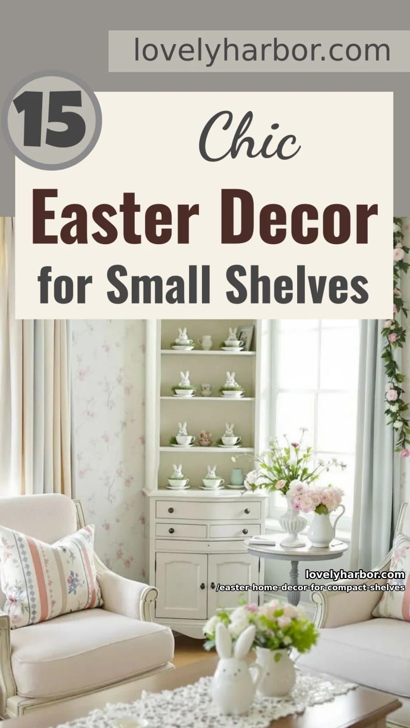 15 Easter Home Decor For Compact Shelves That Makes Small Displays Pop 49 have fun this easter with homemade decor for compact shelves 48
