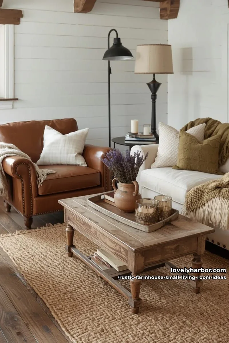 layer neutral-toned throw blankets over distressed leather armchairs and linen sofas 1
