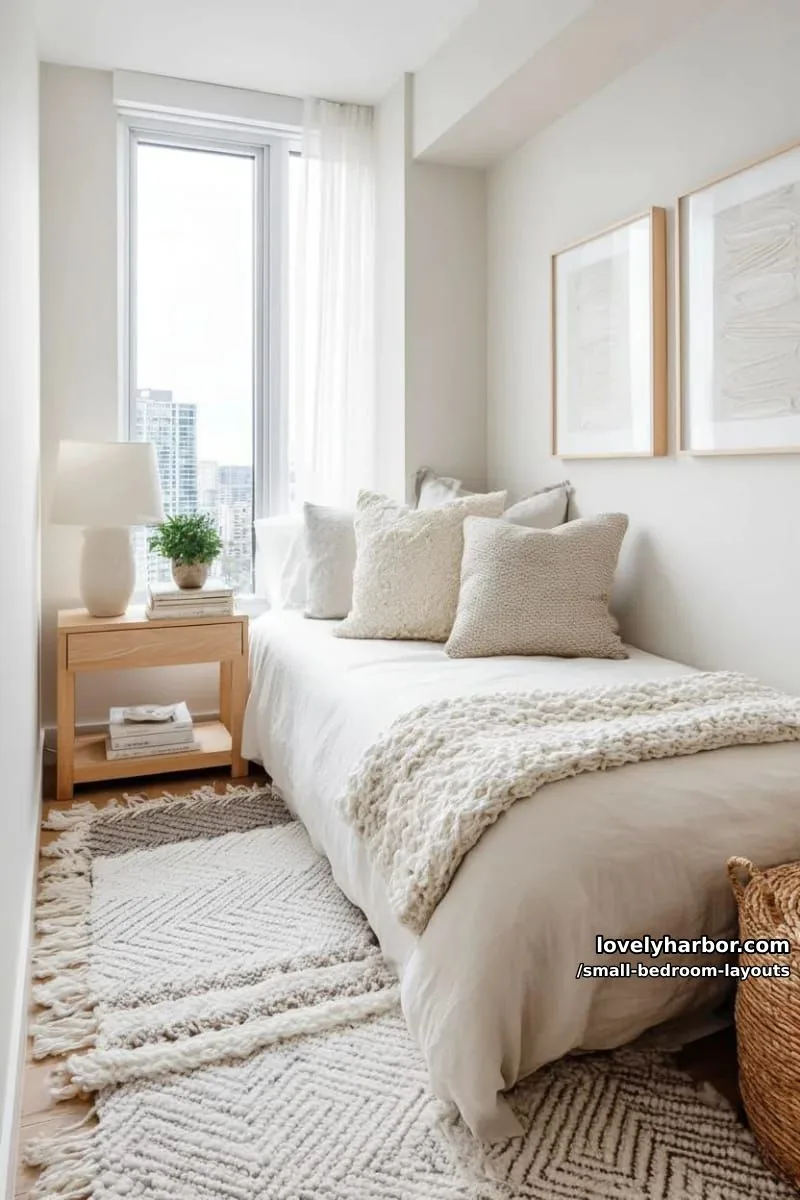 layered area rugs in neutral tones for a warm, multi-textured ambiance 1