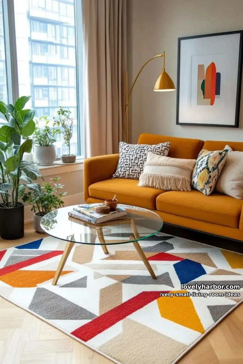 playful geometric patterned area rugs for bold personality 1