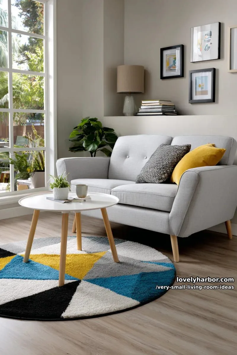 playful geometric patterned area rugs for bold personality 1
