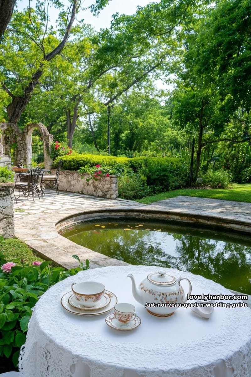 The Ultimate Art Nouveau Garden Wedding Guide: Timeless Romance Meets Nature 9 private gardens and outdoor villas 1