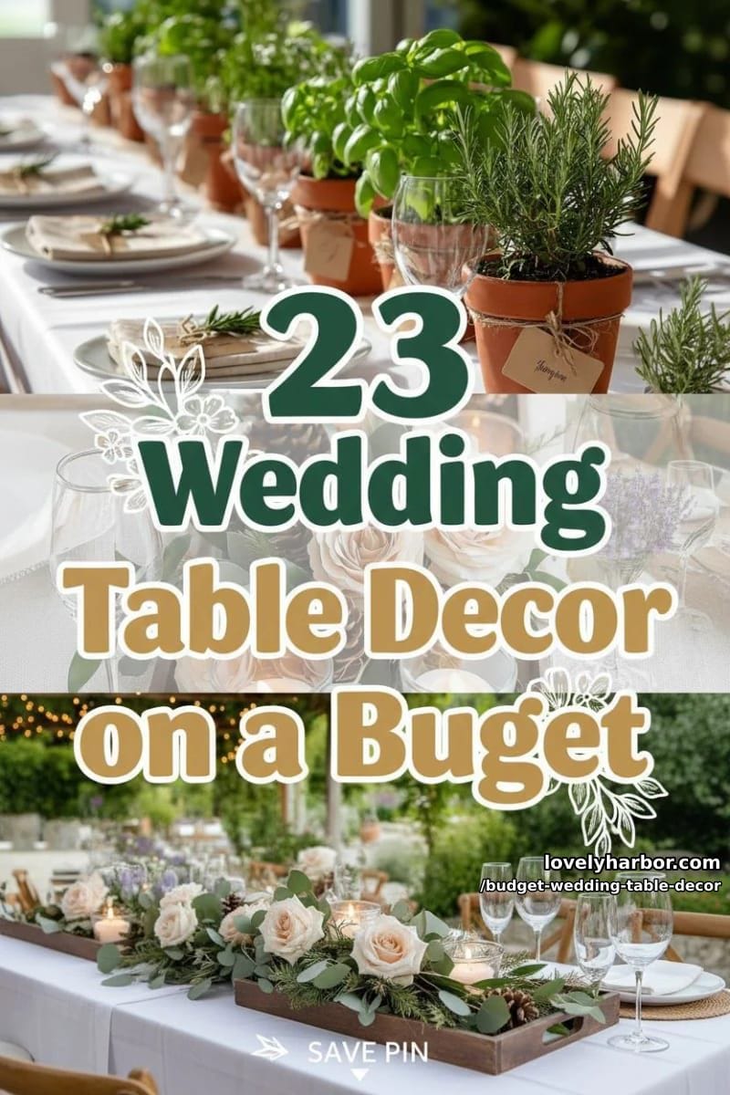 23 Chic Wedding Table Decor Ideas on a Budget 50 save big without losing the magic with these budget-friendly wedding table decor ideas 49