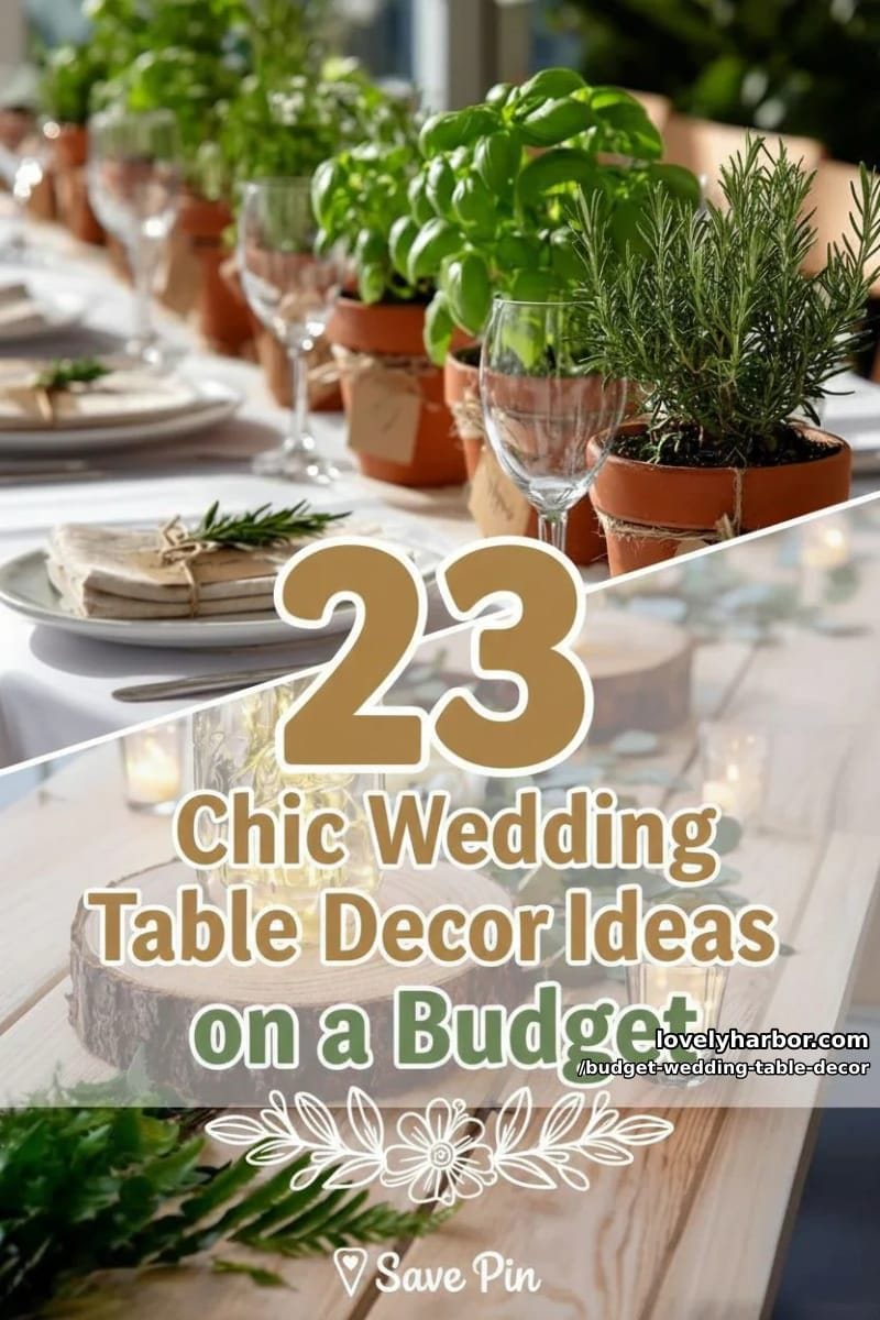 23 Chic Wedding Table Decor Ideas on a Budget 52 save big without losing the magic with these budget-friendly wedding table decor ideas 51