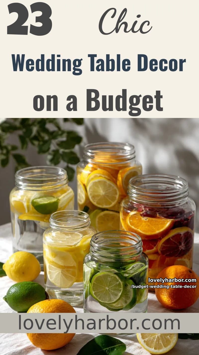 23 Chic Wedding Table Decor Ideas on a Budget 59 save big without losing the magic with these budget-friendly wedding table decor ideas 58