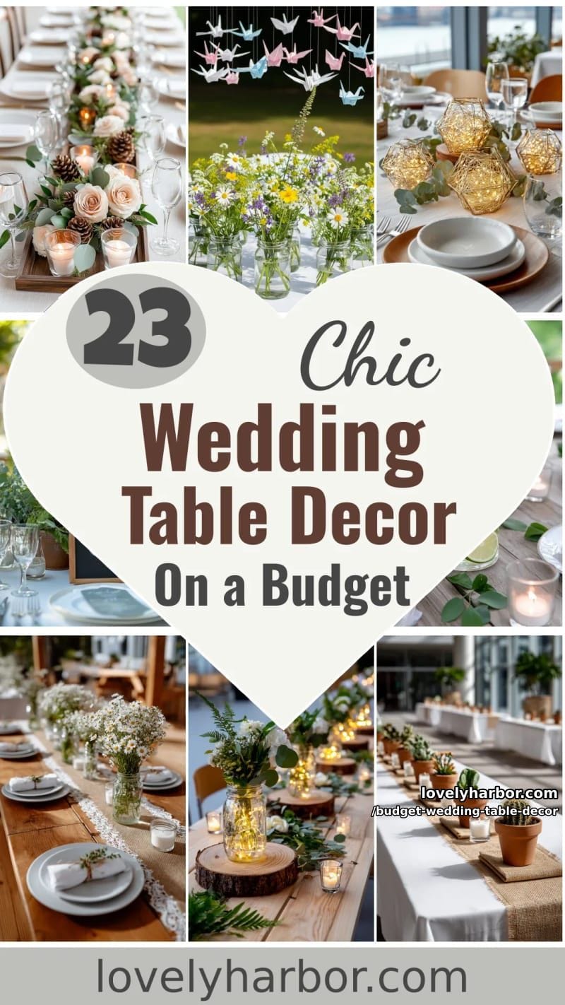 23 Chic Wedding Table Decor Ideas on a Budget 65 save big without losing the magic with these budget-friendly wedding table decor ideas 64