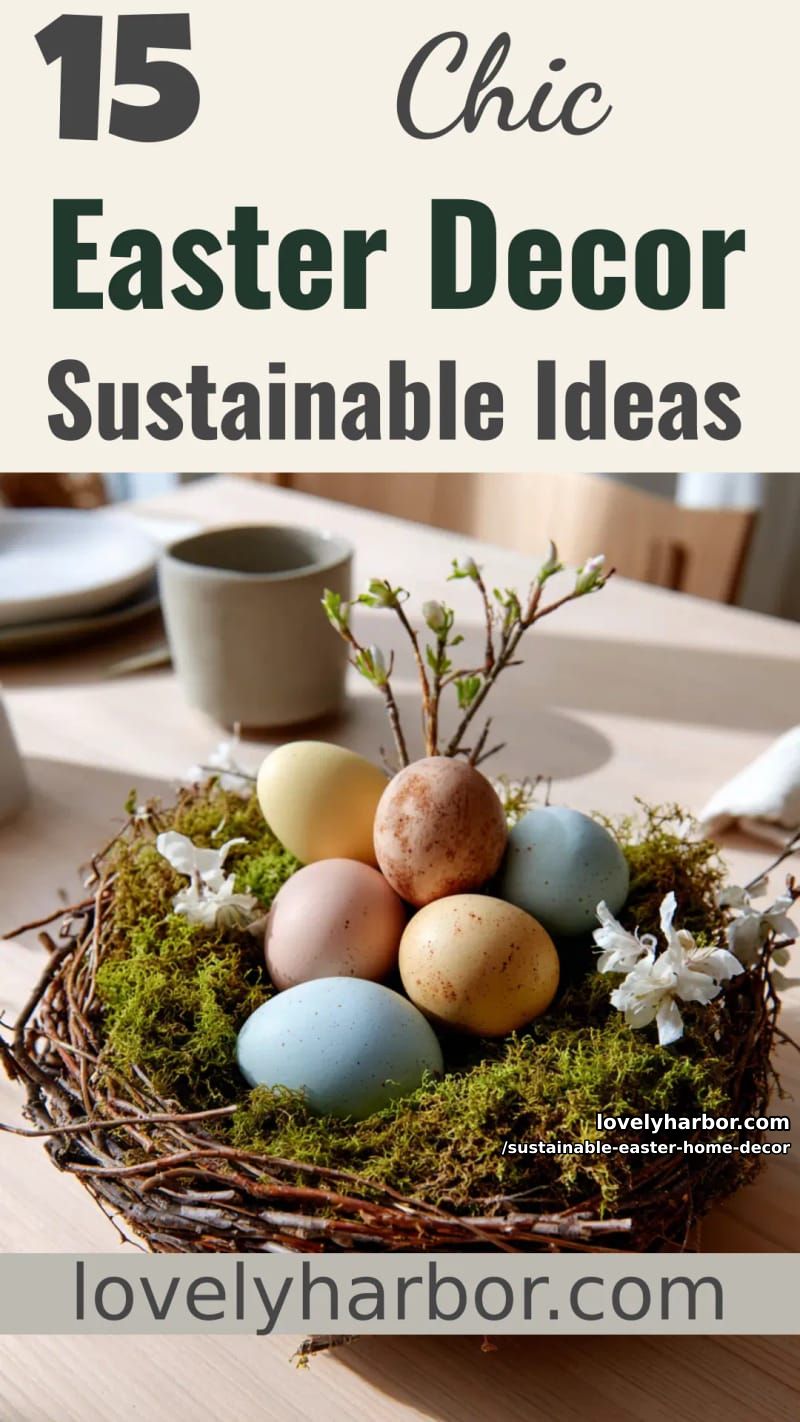 15 Sustainable Easter Home Decor Ideas That Wow 42 sustainable easter home decor - Collage 41