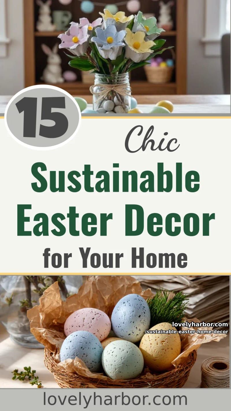 15 Sustainable Easter Home Decor Ideas That Wow 45 sustainable easter home decor - Collage 44