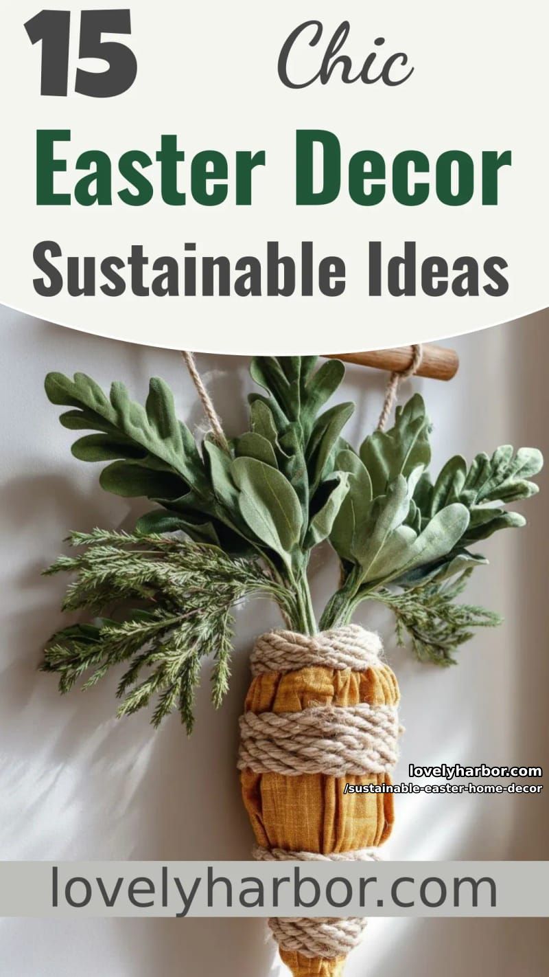 15 Sustainable Easter Home Decor Ideas That Wow 52 sustainable easter home decor - Collage 51