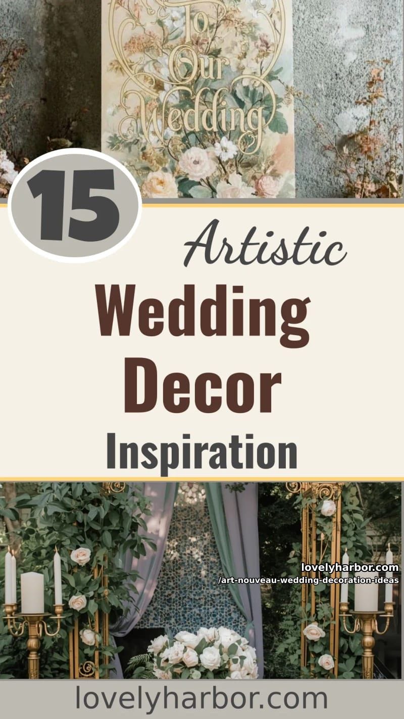 15 Art Nouveau Wedding Decoration Ideas For Your Big Day 48 these art nouveau wedding decoration ideas will add charm to your venue 47