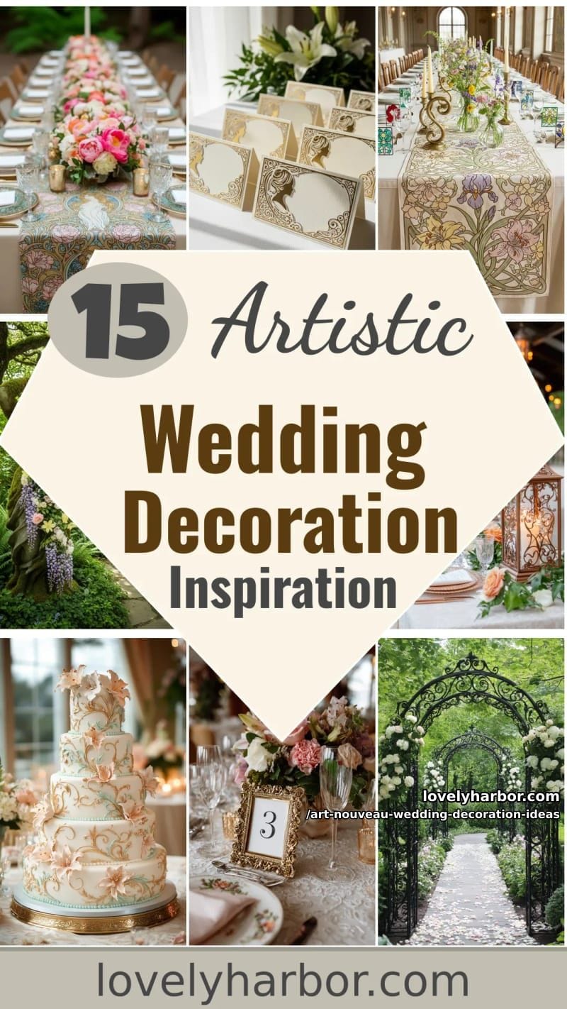 15 Art Nouveau Wedding Decoration Ideas For Your Big Day 51 these art nouveau wedding decoration ideas will add charm to your venue 50