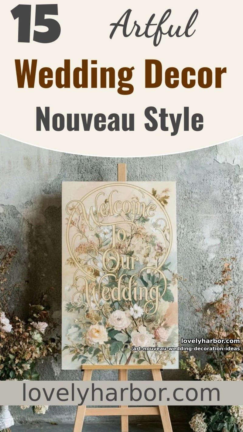 15 Art Nouveau Wedding Decoration Ideas For Your Big Day 54 these art nouveau wedding decoration ideas will add charm to your venue 53