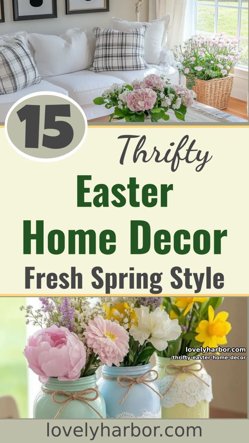 15 Thrifty Easter Home Decor Finds For a Fresh Spring Look 41 thrifty easter home decor - Collage 40