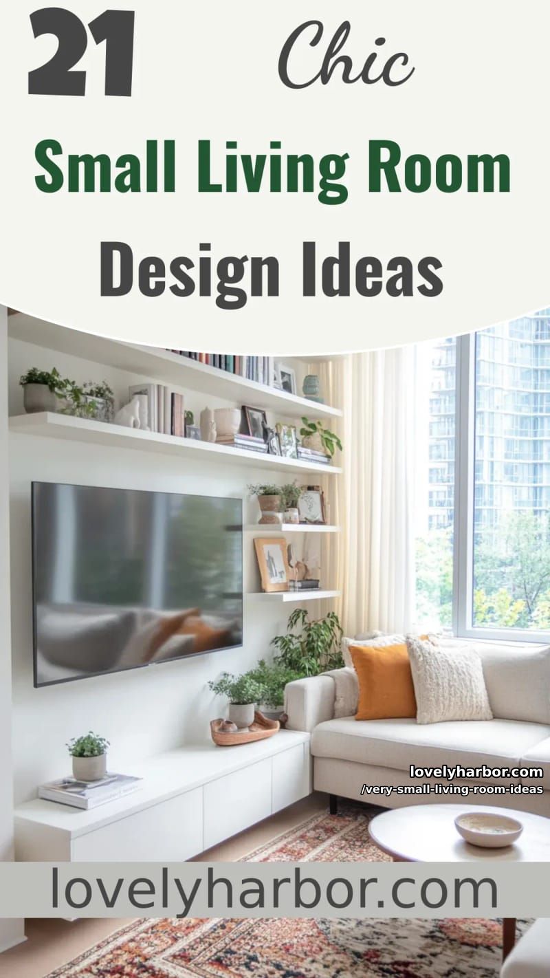 21 Very Small Living Room Design Ideas to Maximize Your Space 70 very small living room ideas - Collage 69