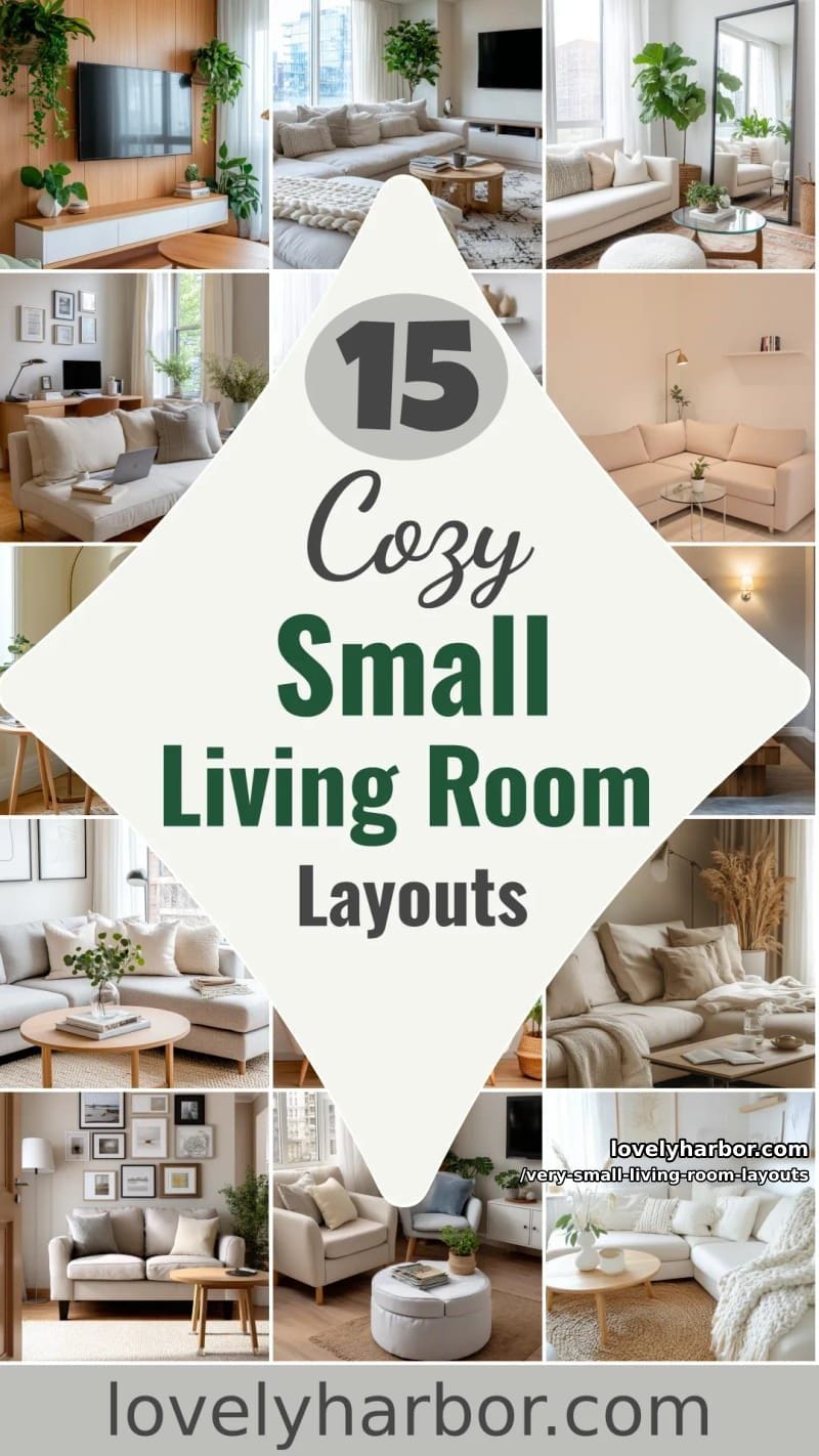 15 Very Small Living Room Layouts To Make Your Space Feel Larger 40 very small living room? these layouts are perfect! 39