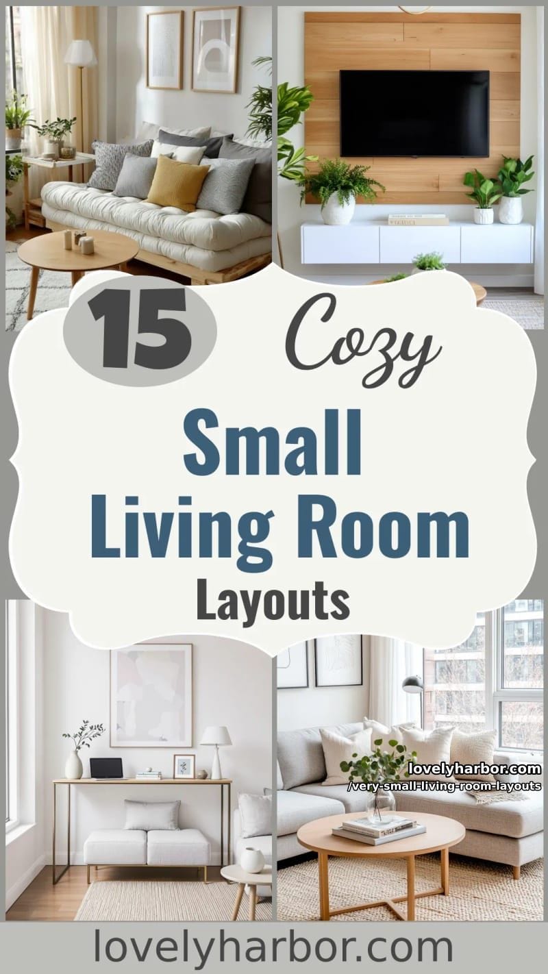 15 Very Small Living Room Layouts To Make Your Space Feel Larger 42 very small living room? these layouts are perfect! 41