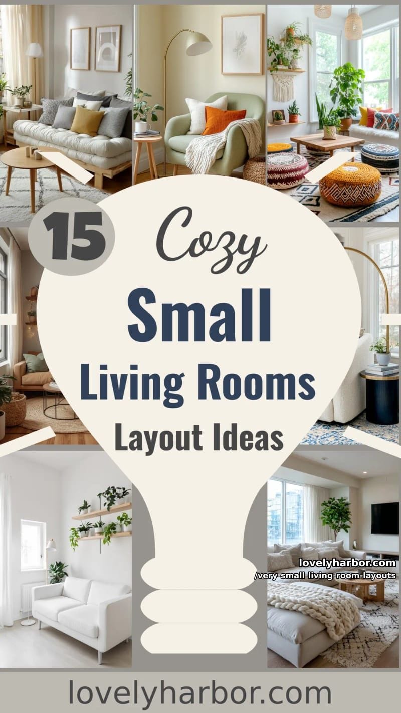15 Very Small Living Room Layouts To Make Your Space Feel Larger 45 very small living room? these layouts are perfect! 44