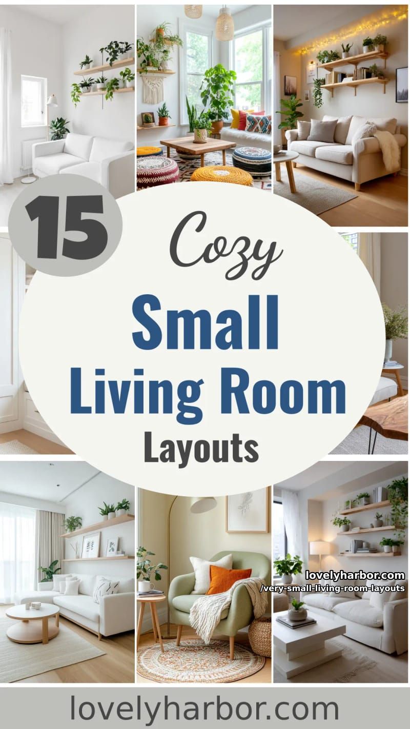 15 Very Small Living Room Layouts To Make Your Space Feel Larger 46 very small living room? these layouts are perfect! 45