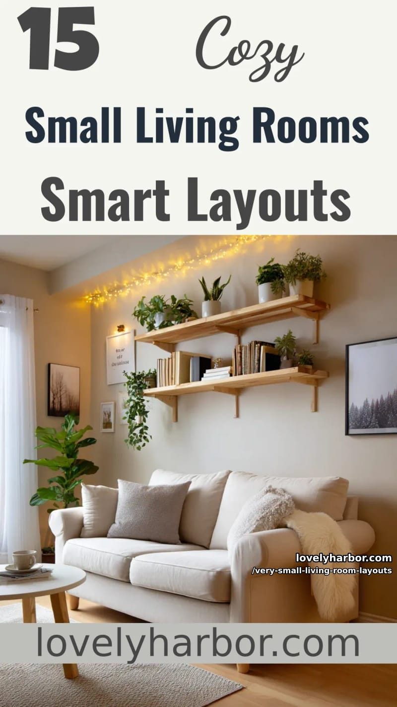15 Very Small Living Room Layouts To Make Your Space Feel Larger 47 very small living room? these layouts are perfect! 46
