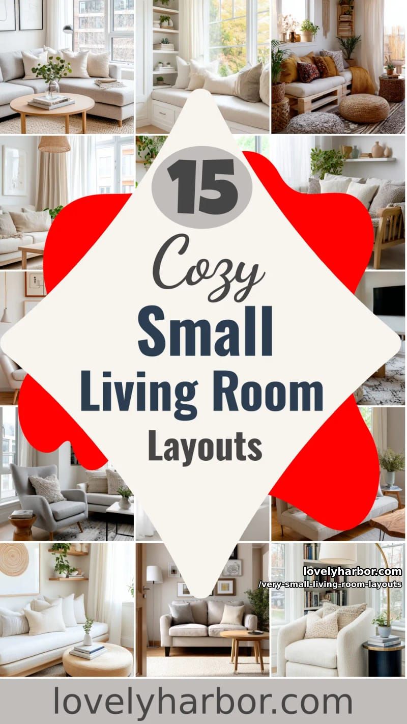 15 Very Small Living Room Layouts To Make Your Space Feel Larger 49 very small living room? these layouts are perfect! 48