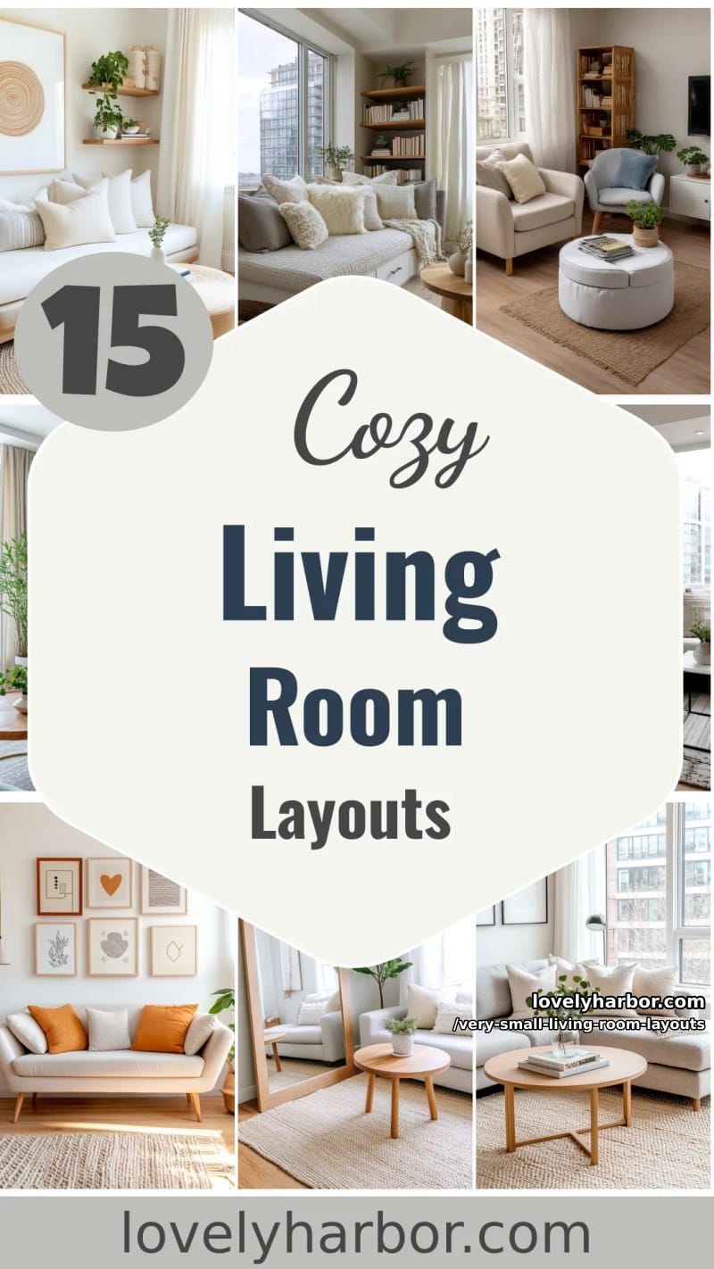 15 Very Small Living Room Layouts To Make Your Space Feel Larger 50 very small living room? these layouts are perfect! 49