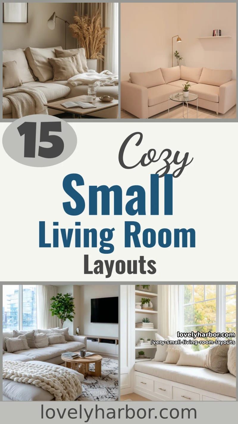 15 Very Small Living Room Layouts To Make Your Space Feel Larger 51 very small living room? these layouts are perfect! 50