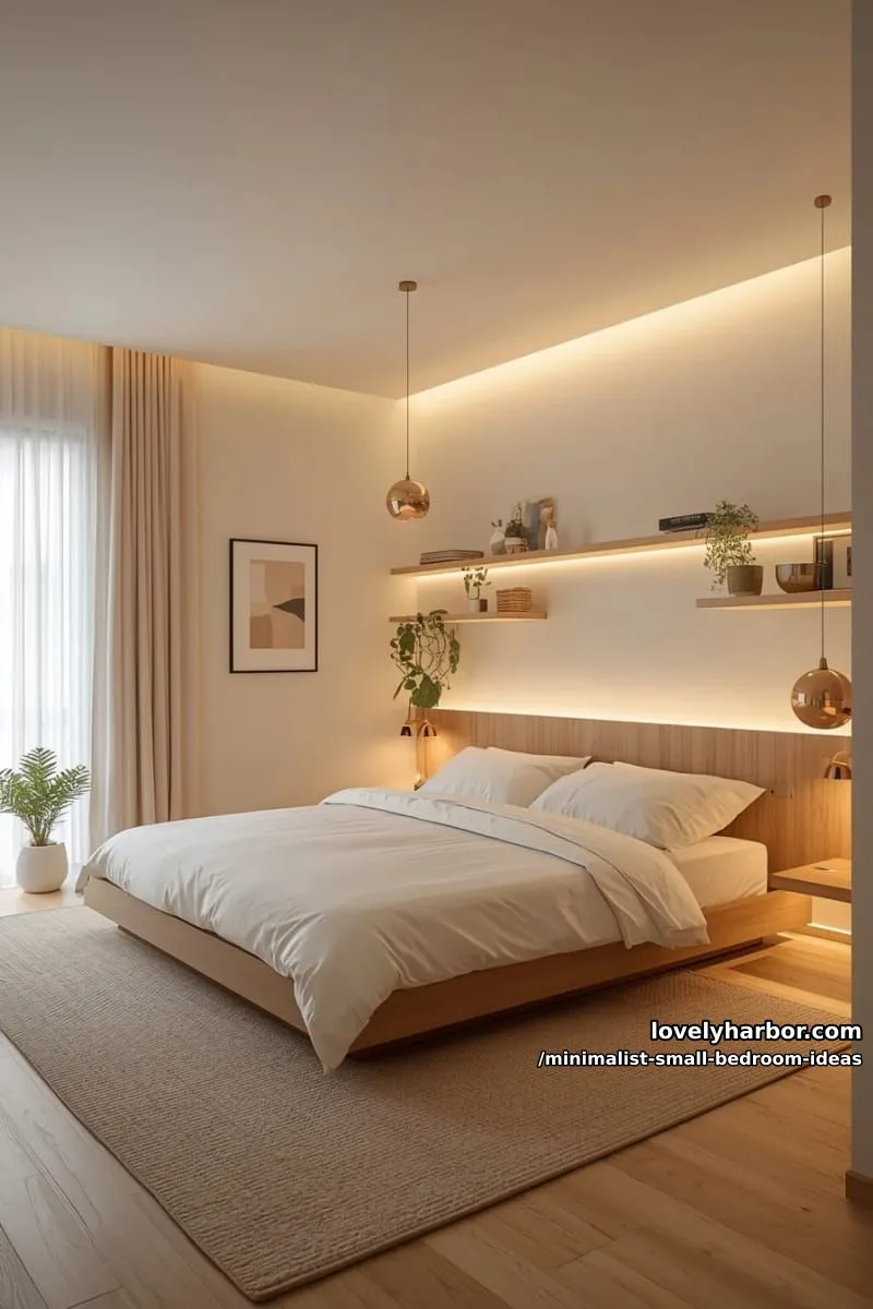 warm layered lighting with globe pendants and soft led strips 1