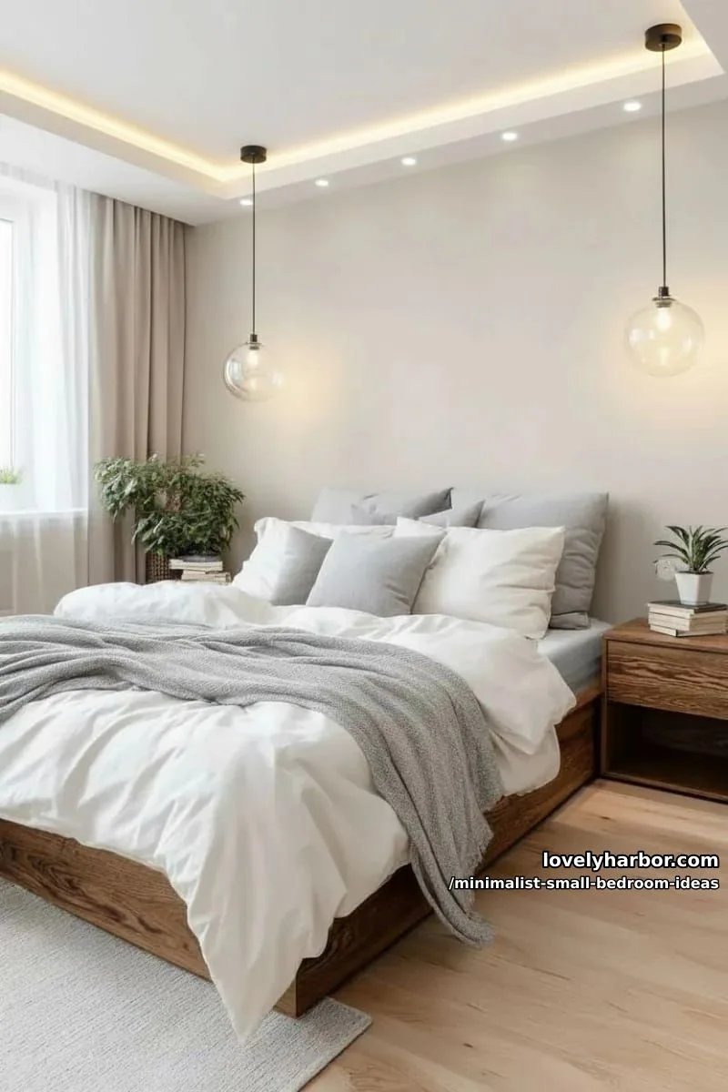 warm layered lighting with globe pendants and soft led strips 1