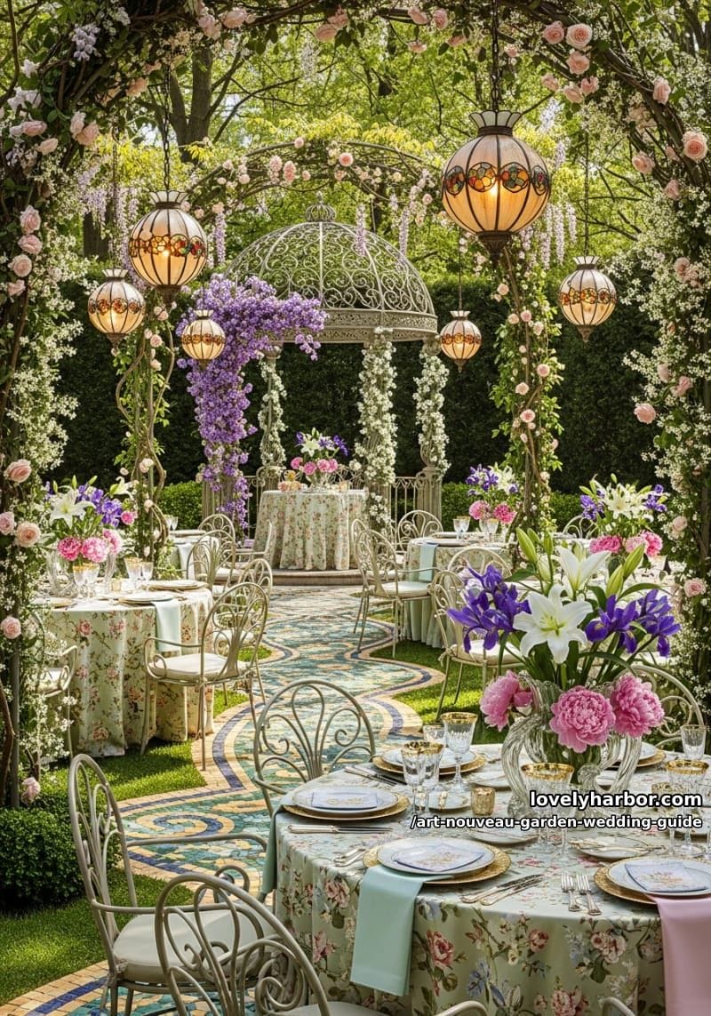 The Ultimate Art Nouveau Garden Wedding Guide: Timeless Romance Meets Nature 3 what defines an art nouveau garden wedding? 1