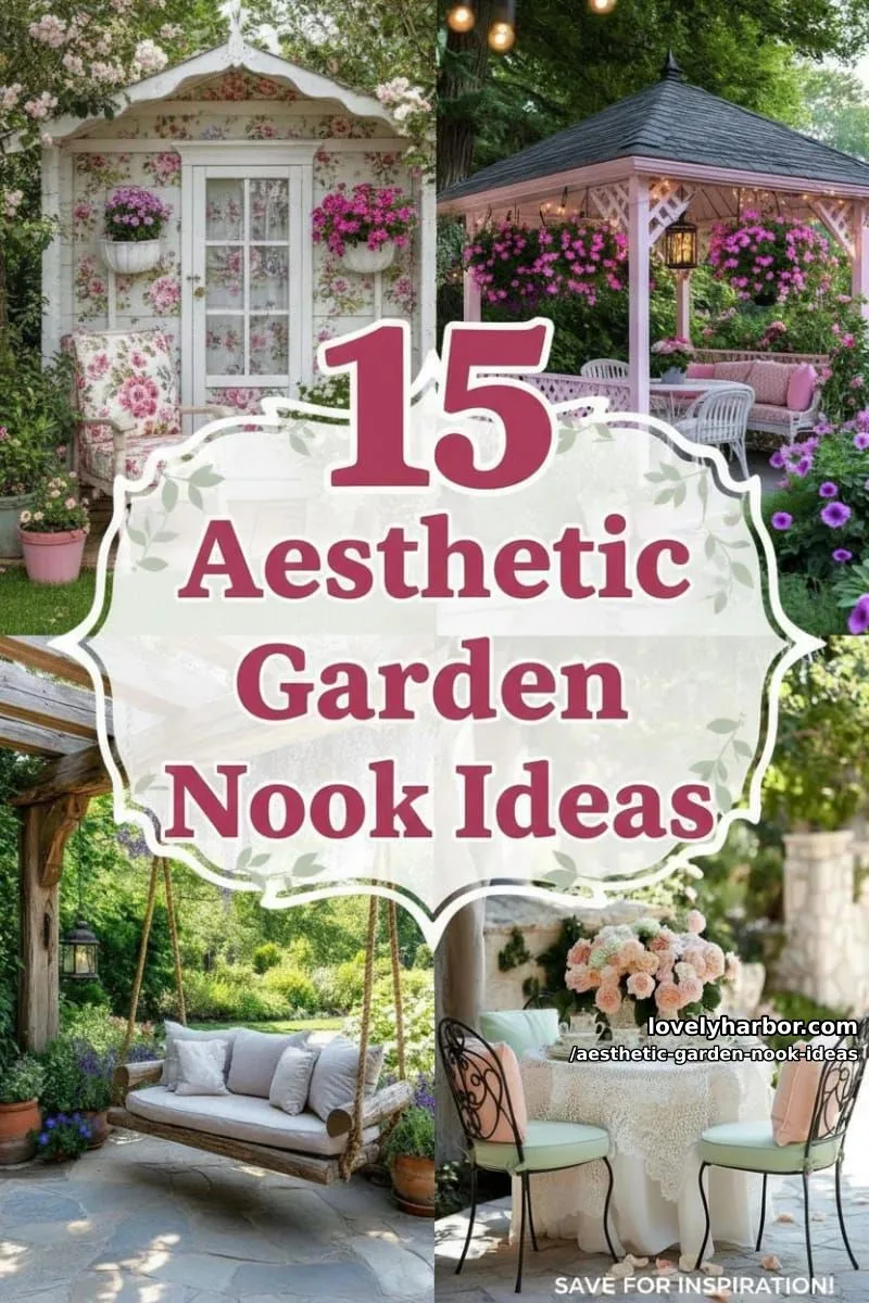 15 Aesthetic Garden Nook Ideas to Inspire Your Outdoor Escape 1 article image 1