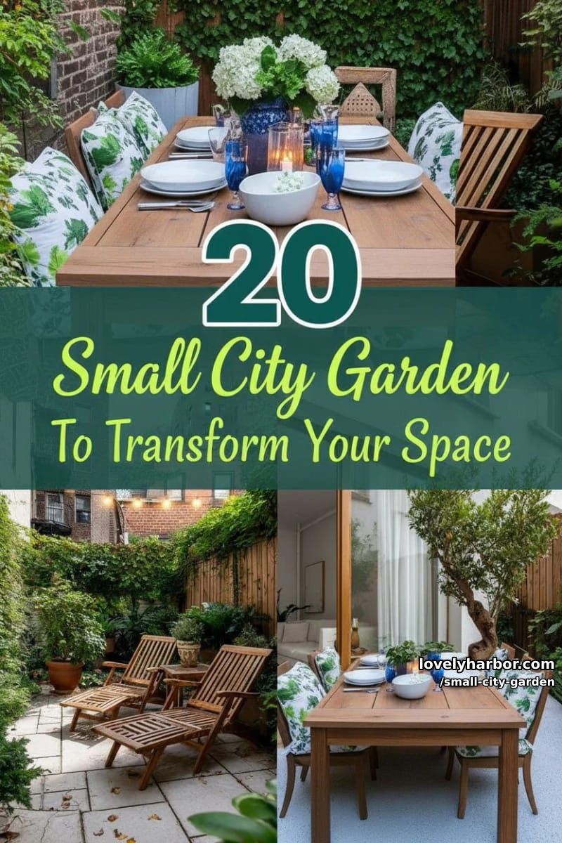 20 Small City Garden To Transform Your Space 2 article image 1
