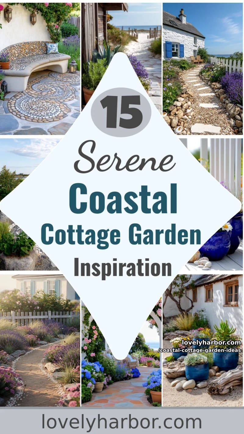15 Coastal Cottage Garden Ideas For A Serene Spaces 57 Coastal Cottage Garden Ideas - Collage 56