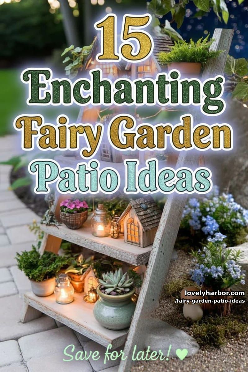 15 Enchanting Fairy Garden Patio Ideas to Inspire Your Space 44 Fairy Garden Patio Ideas - Collage 43