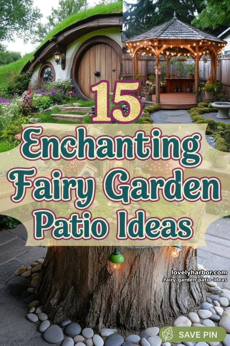 15 Enchanting Fairy Garden Patio Ideas to Inspire Your Space 46 Fairy Garden Patio Ideas - Collage 45