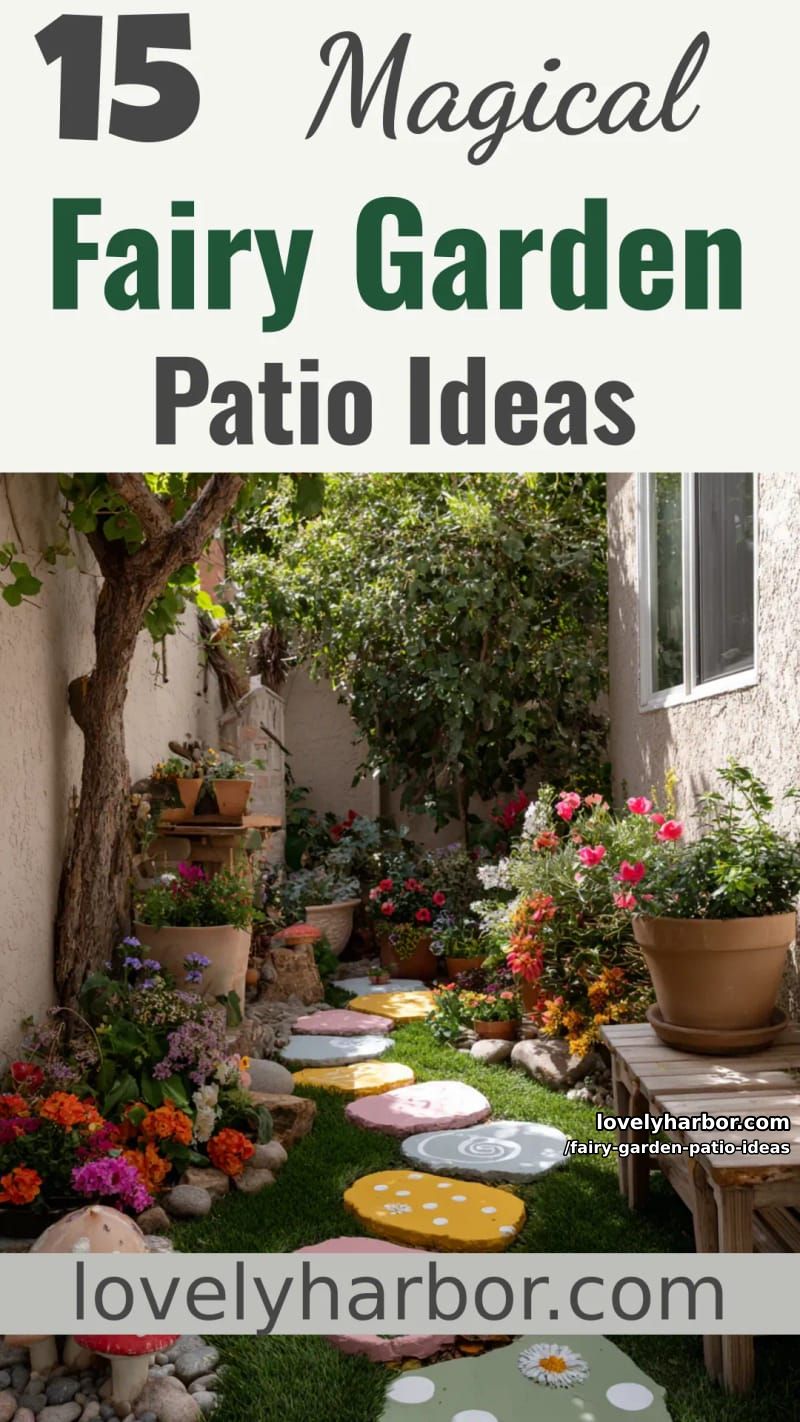 15 Enchanting Fairy Garden Patio Ideas to Inspire Your Space 57 Fairy Garden Patio Ideas - Collage 56