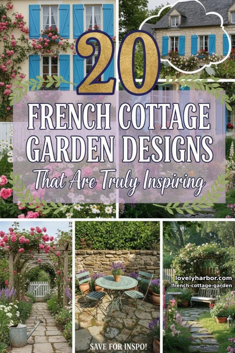 20 French Cottage Garden Designs That Are Truly Inspiring 50 french cottage garden - Collage 49