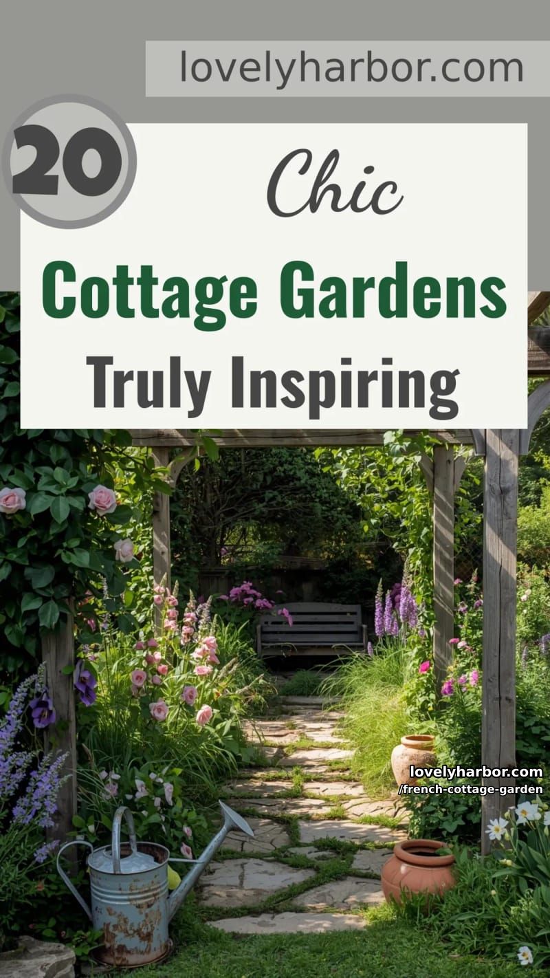 20 French Cottage Garden Designs That Are Truly Inspiring 55 french cottage garden - Collage 54