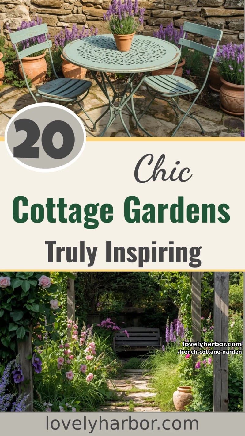 20 French Cottage Garden Designs That Are Truly Inspiring 57 french cottage garden - Collage 56