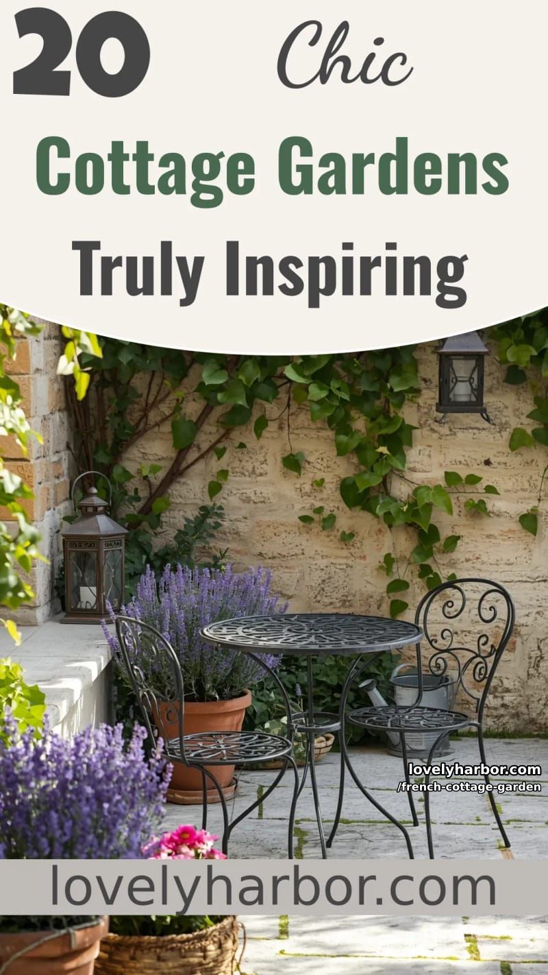 20 French Cottage Garden Designs That Are Truly Inspiring 58 french cottage garden - Collage 57