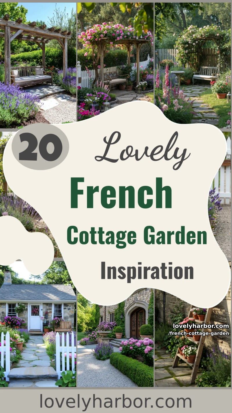 20 French Cottage Garden Designs That Are Truly Inspiring 60 french cottage garden - Collage 59