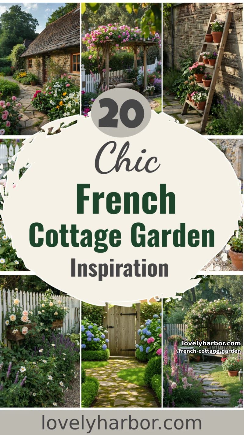 20 French Cottage Garden Designs That Are Truly Inspiring 61 french cottage garden - Collage 60